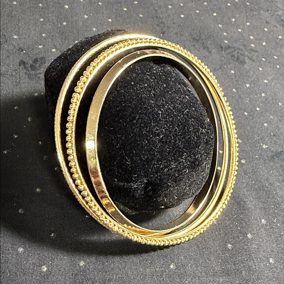 Gold and Brown Gemstone Necklace Set - Picture 2 of 6